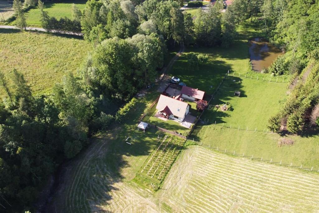 Dom Na Polanie Villa Brzeznica  Kültér fotó