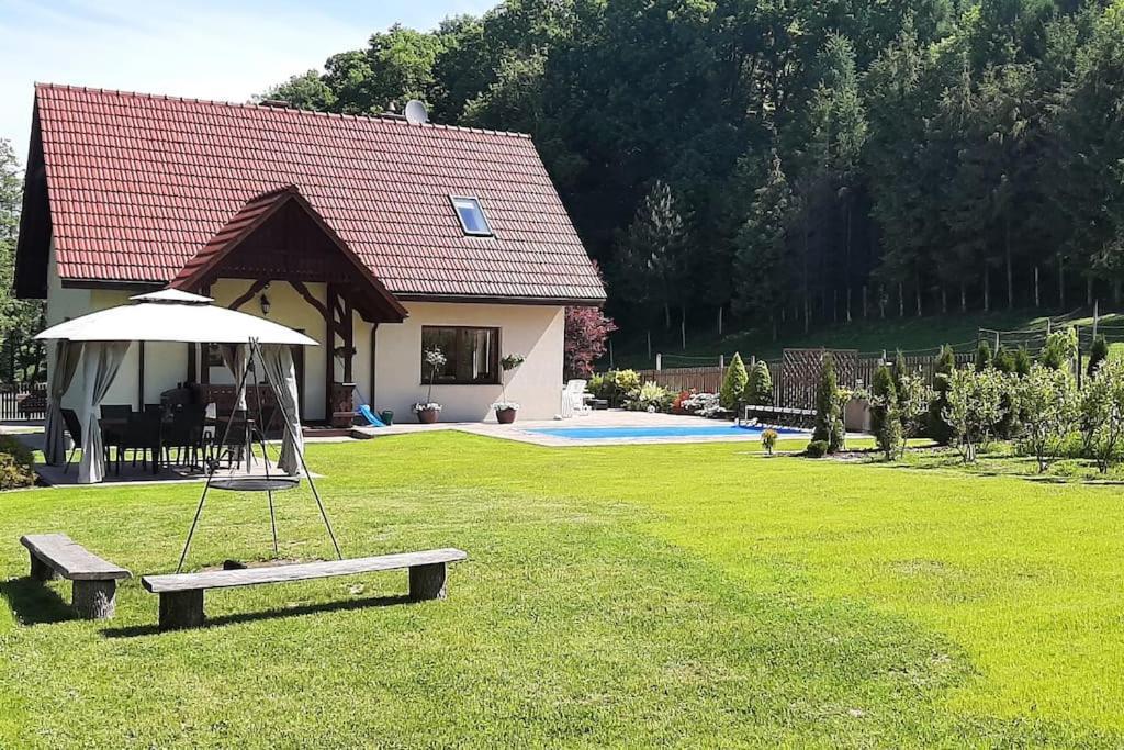 Dom Na Polanie Villa Brzeznica  Kültér fotó