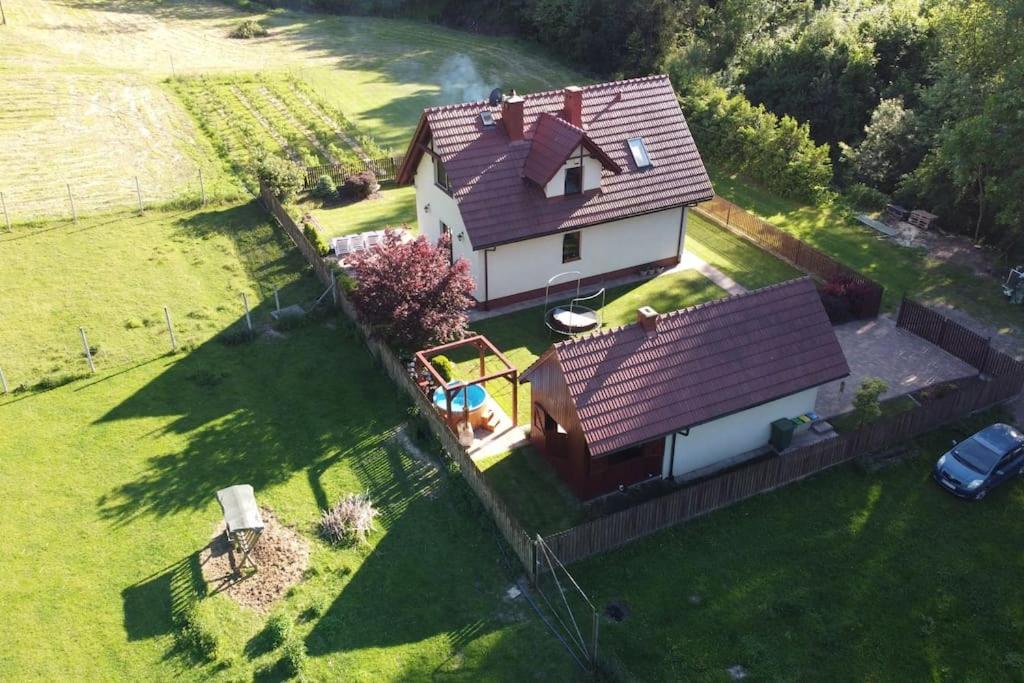 Dom Na Polanie Villa Brzeznica  Kültér fotó