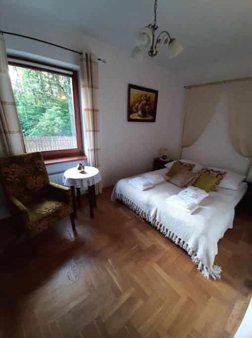 Dom Na Polanie Villa Brzeznica  Kültér fotó